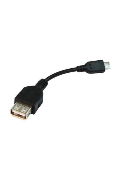 FLAXES OTG Micro USBden USB Uzatma Çevirici Kablo FOK-01