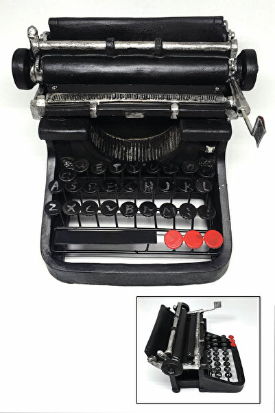 DecoTown Nostaljik Daktilo Biblo Ob2434