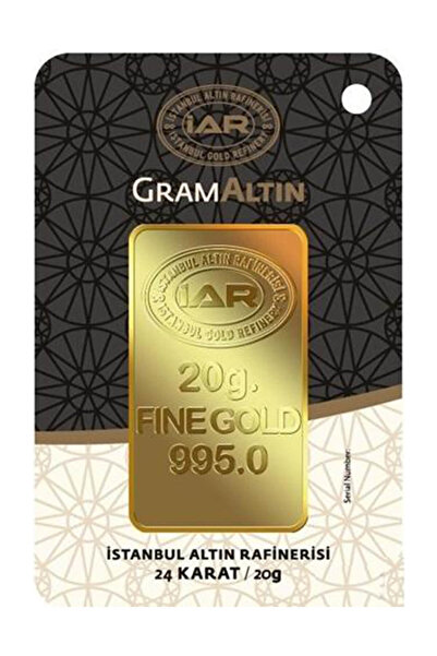 Harem Altın 20 gr IAR Külçe Gram Altın  HRM2813