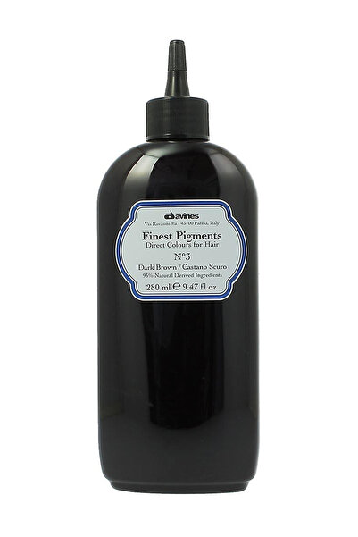 Davines Yarı Kalıcı Saç Boyası - Finest Pigments - Koyu Kahverengi 280 ml 800...