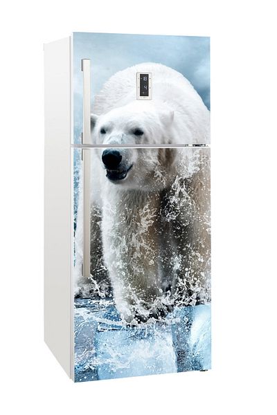 Tilki Dünyası Refrigerator Door Covering Sticker 0012 BUZS000012