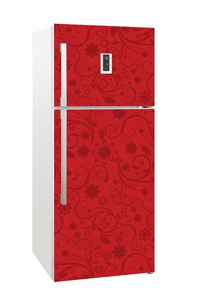 Tilki Dünyası Refrigerator Door Covering Sticker 0083