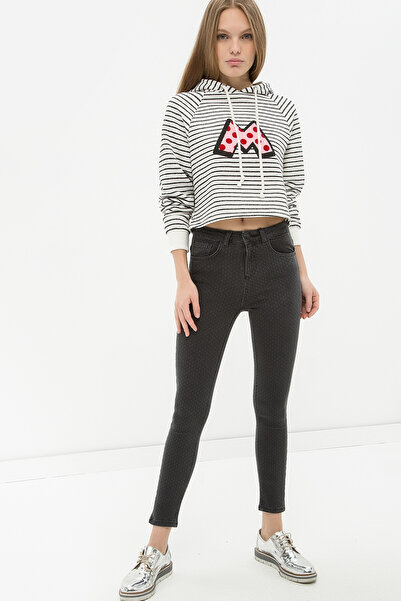 Koton Schwarze Damenjeans 7KAL41910JD