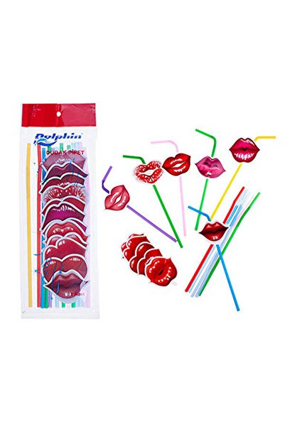 Dolphin Dudak Pipet 27cm 12li