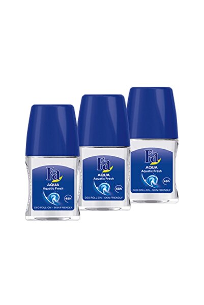 Fa Aqua Mini Roll-On x 3 Adet