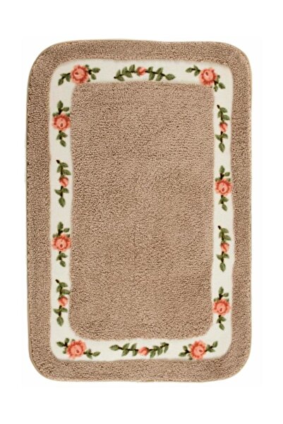 GizHome Gül Banyo Paspası 70x120 Brown 102GUBW001993