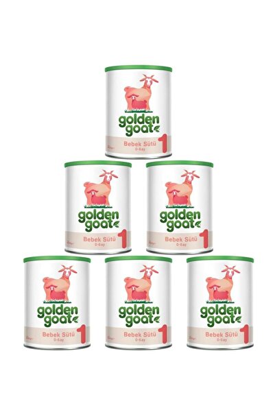 Golden Goat 1 Keçi Sütü Bazlı Bebek Sütü 400 Gr 6'lı Set