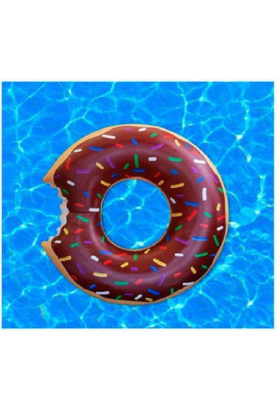 Bigmouth Inflatable Bagel Chocolate Donut BMPFCD
