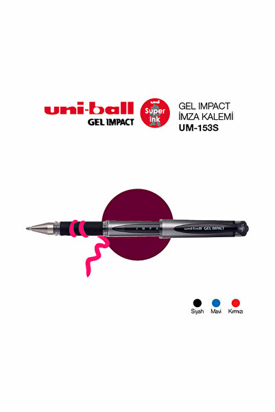 Uni -Ball Um-151 Red Signo Dx Fine 0.7 Pen