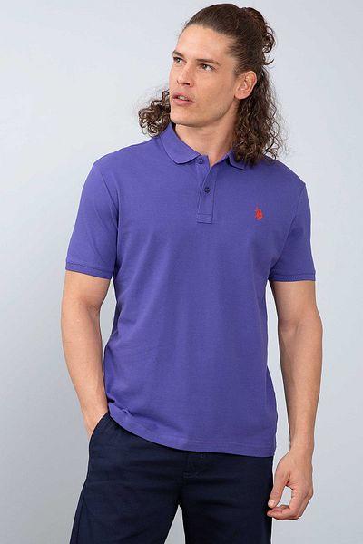 U.S. Polo Assn. Ανδρικό μπλουζάκι πόλο με λαιμόκοψη G081GL011.000.591733