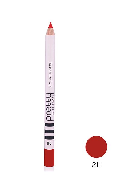 Flormar Lip Liner - Pretty By Flormar Styler Lipliner 211 Scarlet8690604469833