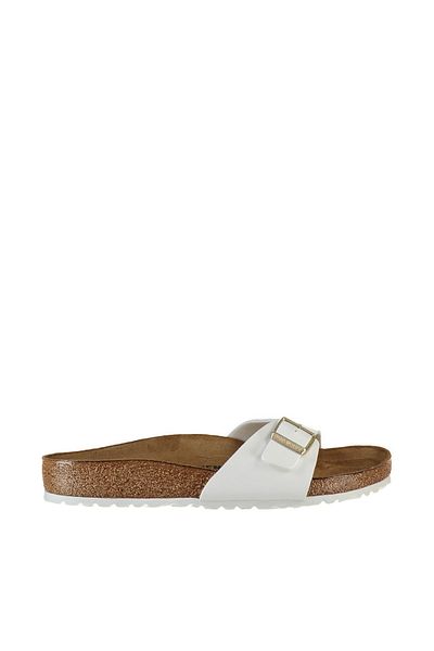 Birkenstock Weiße Madrid Hausschuhe für Damen1005309