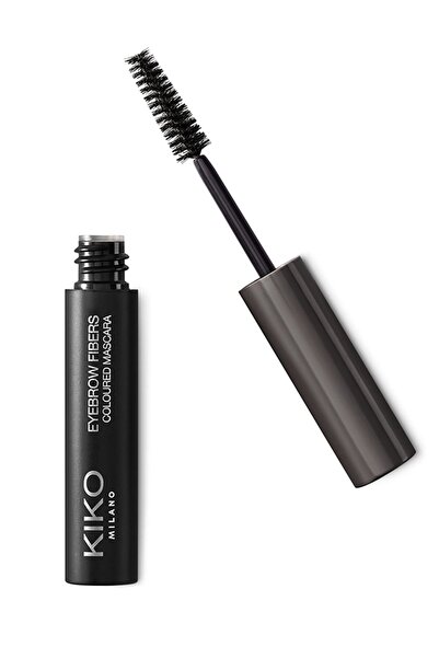 Kiko Kaş Maskarası - Eyebrow Fibers Coloured Mascara 06 Blackhaired 802527261...