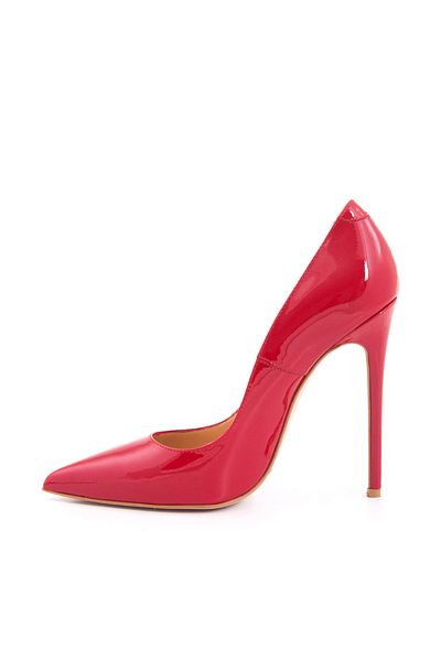 Rouge Leather Stiletto Women's Classic Shoes 5025-01
