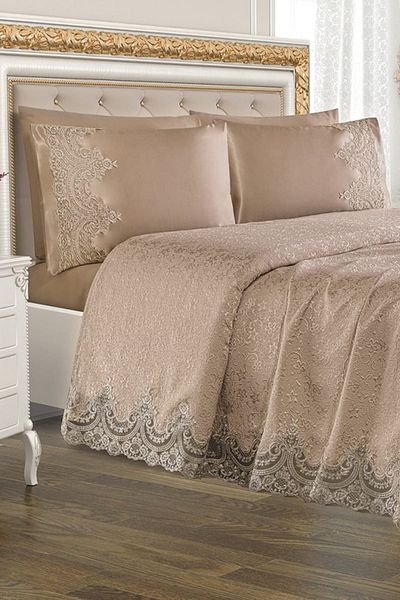 Dekoreko Double Princess Pique Set 6 Pieces Capp