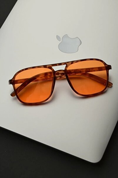 LOOKUP Unisex Leopard Frame Square Rectangle Vintage-retro Sunglasses