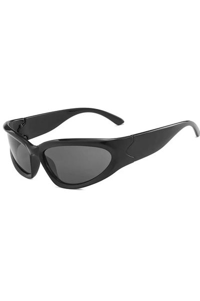 LOOKUP Sunglasses Black Frame Unisex Men Women Sunglasses