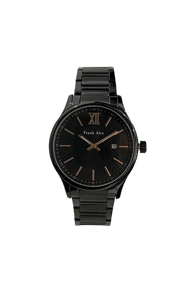Frank Alex Steel Cord Men's Wristwatch with Calendar