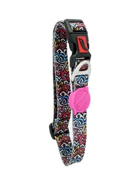 Tailpetz Graffiti S Dog Collar (neck 25 Cm X 40 Cm)