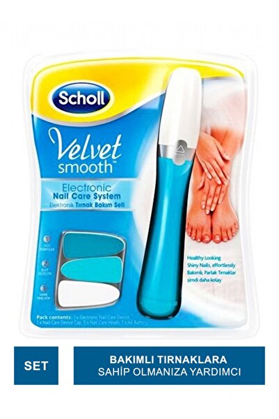Scholl Velvet Smooth Elektronik Tırnak Bakım Seti