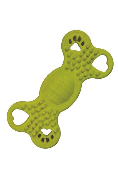 Buffer Peace Bone Colorful Teeth Cleaning Activity Toy And Two-Sided Serrated Chewing Toy