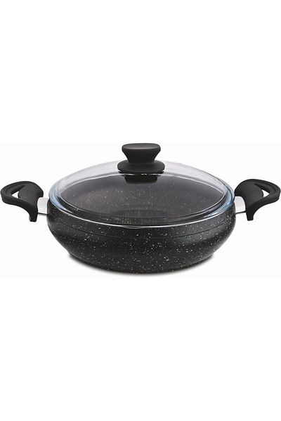 lavonni 30 Cm Granite Casserole Flat Pot