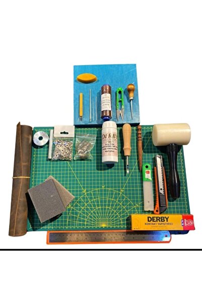 DERİONLİNE Deri Hobi Başlangıç Set*