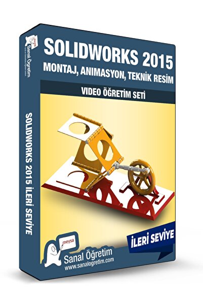 Sanal Öğretim Solidworks 2015 Montaj, Animasyon, Teknik Resim Video Ders Eğit...