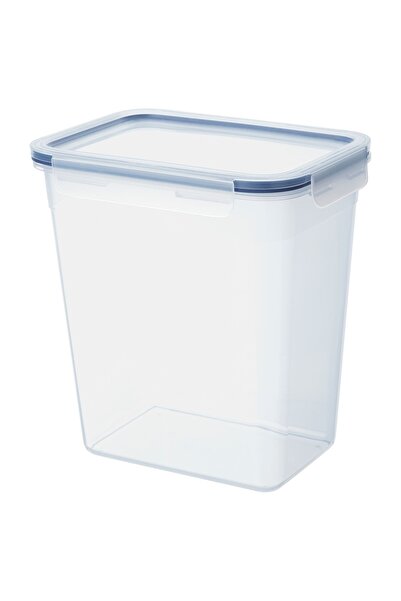 IKEA 4.2 Litre Kapaklı Saklama Kabı 23x21x15 Cm Plastik-kapaklı-dikdörtgen Sa...