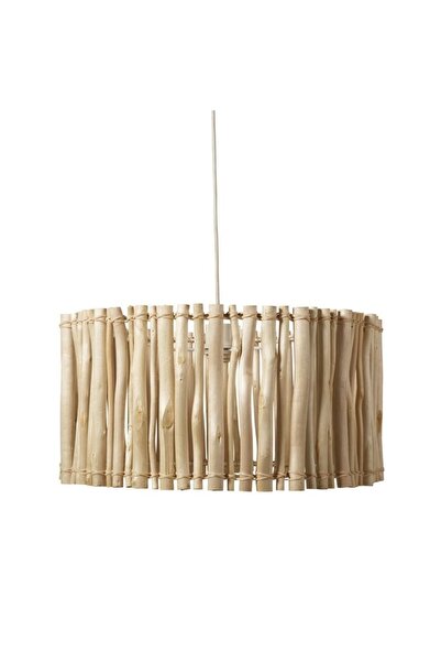 EACHTOME Ahşap Detaylı Bohem Avize