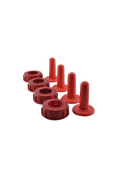 Yerli 4’er Adet Buzağı Biberon Emziği Ve Kapağı