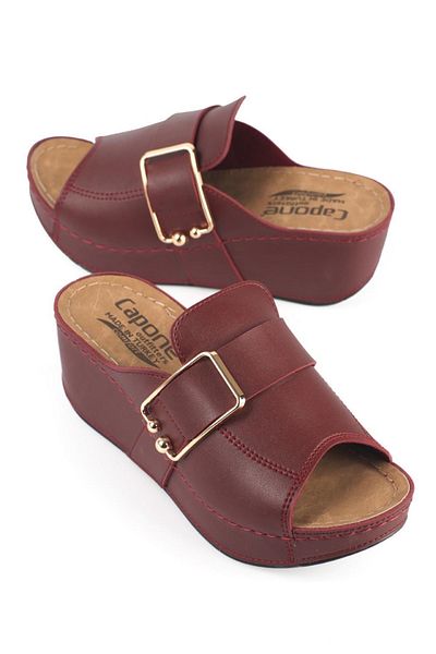 Capone Outfitters Анатомічні м'які зручні капці для мами на підборах з м'якою підошвою