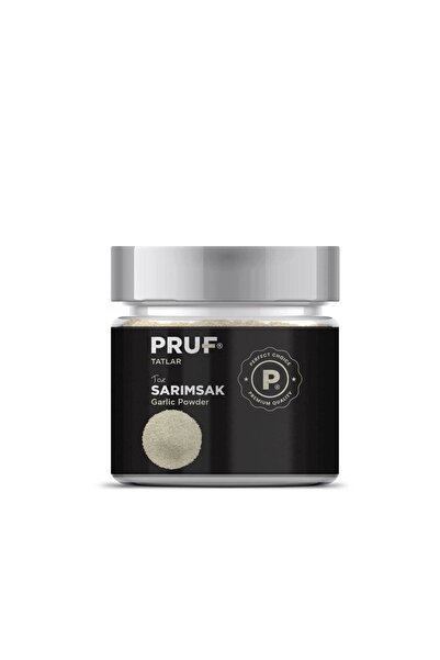 PRUF Sarımsak Tozu 110 Gr. Cam Kavanoz