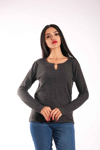 Blues Outlet Women's Drop Soft Blouse-smoked
