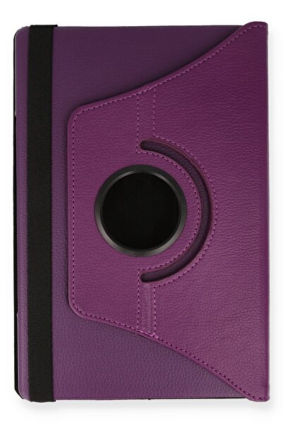 NewFace Lenovo M10 Fhd Plus X606F Case 360 Tablet Leather Case - Plum Wlzor