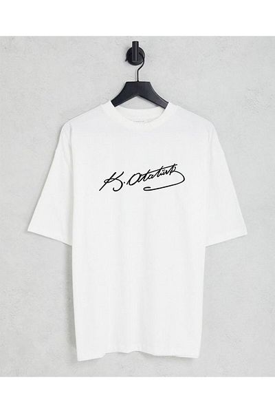 FULL TOLERANCE Μπλουζάκι Unisex Oversize με υπογραφή Ataturk