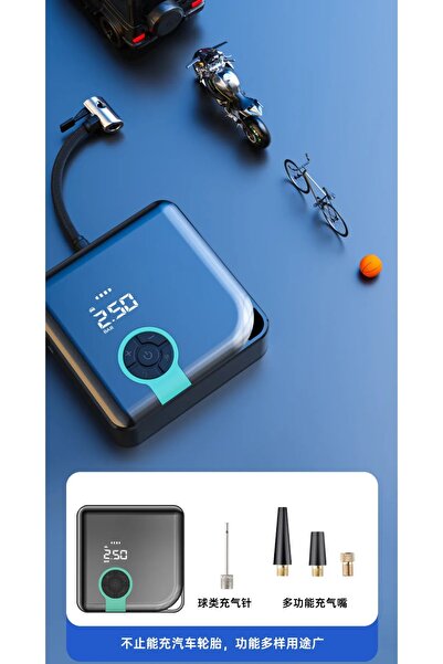 Genel Markalar Dijital Ekranlı Hava Kompresörü, Elektrikli Hava Pompası, Motosiklet, Araba, Lastik Şişirme Pompası