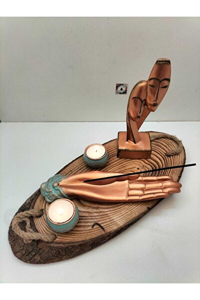 By Damla Collection Sevgili Yüzler Totem Set Çubuk El Tütsülük-2 Adet Tealıgh...