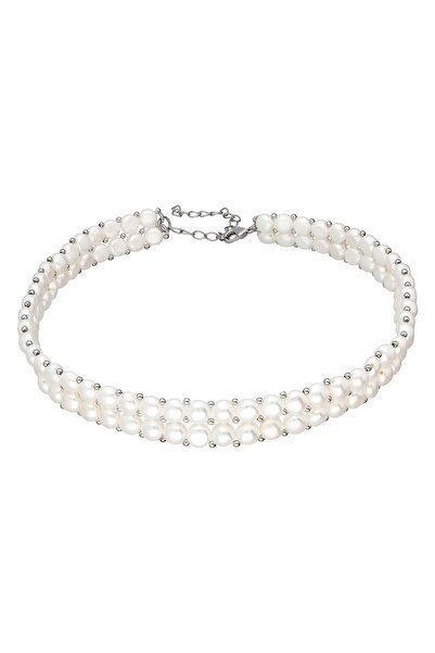 MLINI JEWELLERY Button Chocker Necklace