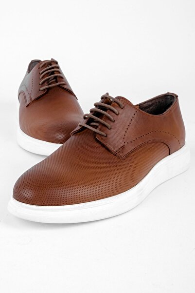 Lal Shoes & Bags Pantofi pentru bărbați din piele naturală Tesra - bronz