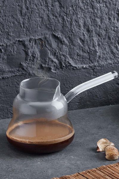 SepetçiBaba 14005 Lucio Borosilicate Glass Coffee Pot