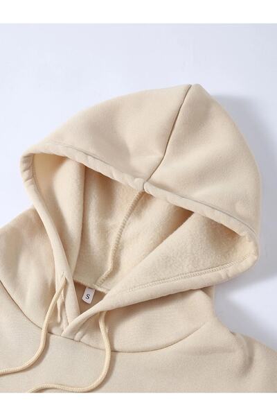 MODAGEN Miami Beige Hoodie Sweatshirt