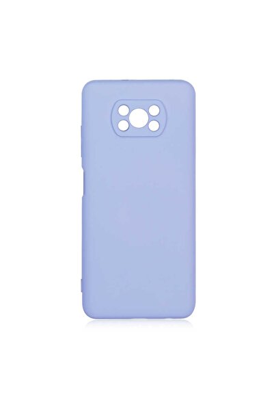 Fibaks Xiaomi Poco X3 Nfc - X3 Pro Kılıf Kadife Lansman Soft Yumuşak Liquid Silikon Kamera Korumalı Kapak