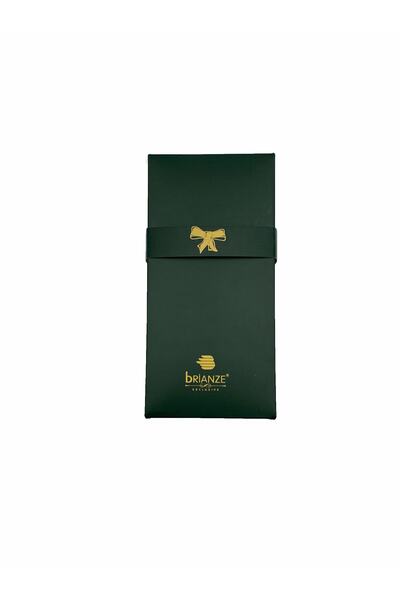 Brianze Подаръчен комплект копчета за ръкавели с вратовръзка с малък шал и щипка за вратовръзка