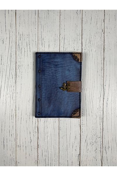 MARKETUNGA Caiet din piele Bloc de note comemorativ realizat manual din piele naturală