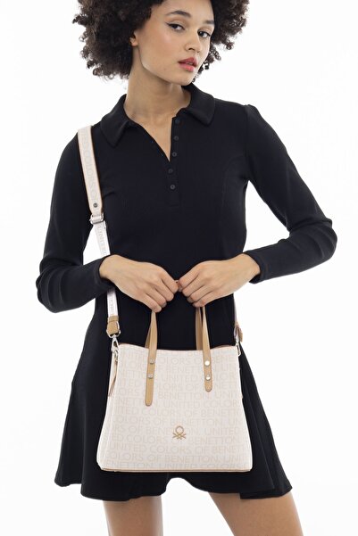 United Colors of Benetton Γυναικεία τσάντα Benetton Beige-a.camel Bnt945