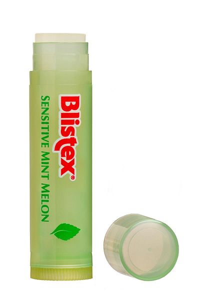 Blistex Sensitive Mint Melon Long-Lasting Moisturizing Rescue Lip Care Cream 4.25gr