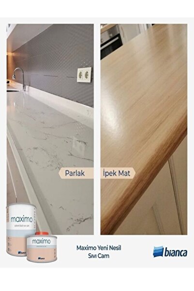 Bianca Stella Boya Tezgah Ahşap Eskitme Boya Seti Stella 0.5 Lt Sıvıcam 0.5 Lt Eskitme Boya 0.25 Lt