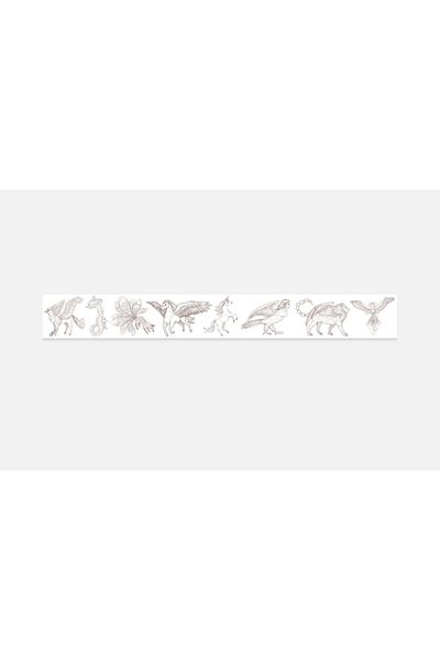 baddin aksesuar Fantastic 2Pcs Transparent Tape Sticker Journal Sticker