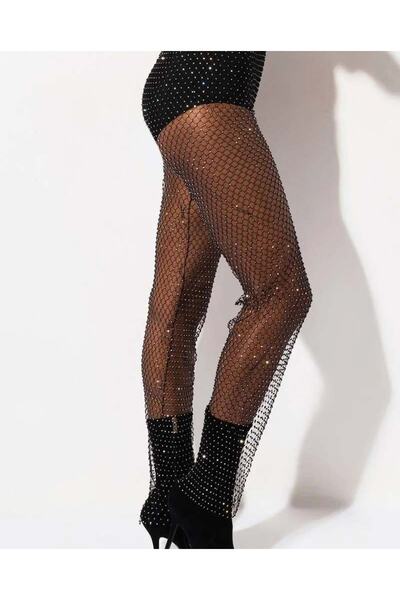 nuriçgiyim Cyristal Crystal Jewelled Trousers